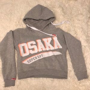 Superdry Osaka cropped hoodie